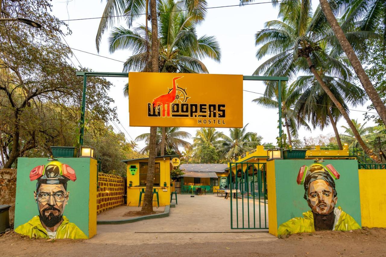 Whoopers Hostel Anjuna, Goa Eksteriør billede