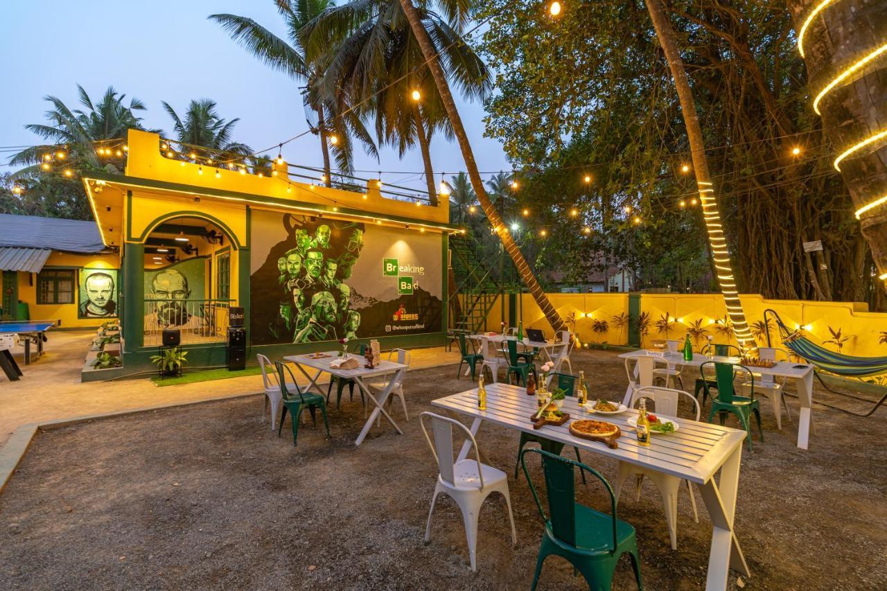 Whoopers Hostel Anjuna, Goa Eksteriør billede